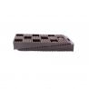 Image Cogged wedges for wooden terrace 90x45x15 mm brown x16 - EDMA