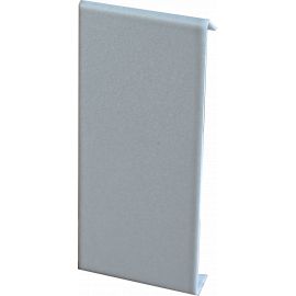 Jonction droite Laqué Gris aluminium