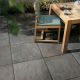 Kit pour terrasse en carrelage 10m2 - Gris Officine Dark Mirage